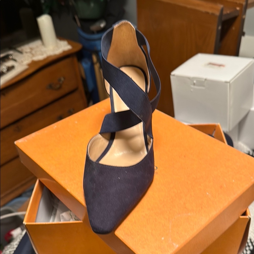 Elegant Navy Women's Shoes